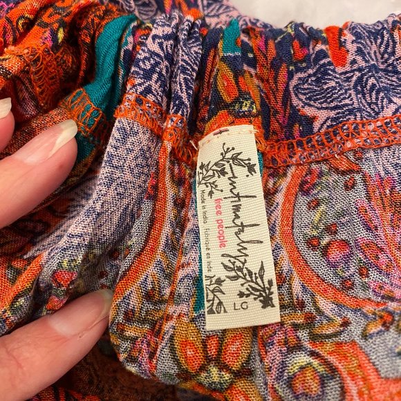 SOLD***Free People Count Me In Trapeze Tunic-L - Picture 7 of 12